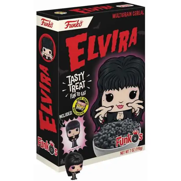 FunkO's Elvira Mistress of the Dark Exclusive Breakfast Cereal [Damaged Package]