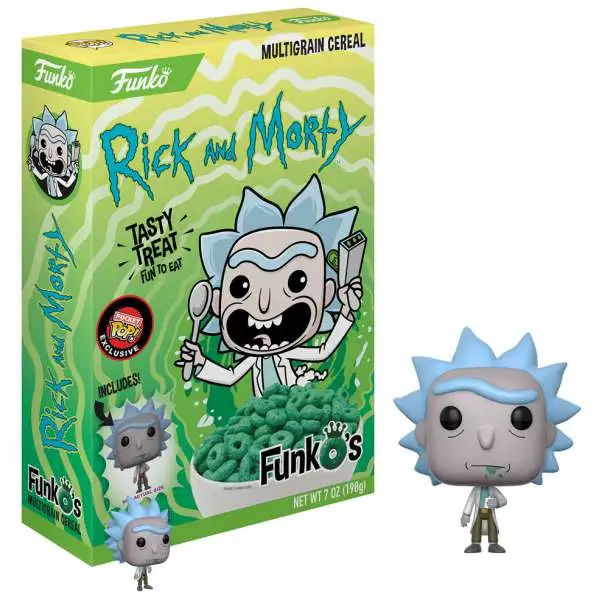 FunkO's Rick & Morty Exclusive 7 Ounce Breakfast Cereal [Rick]