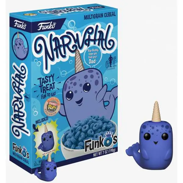 FunkO's Elf Narwhal Exclusive Breakfast Cereal