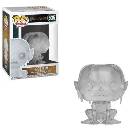 Funko Lord of the Rings POP! Movies Gollum Exclusive Vinyl Figure #535 [Translucent, Damaged Package]