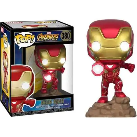 Funko Marvel Universe Avengers Infinity War POP! Marvel Iron Man Exclusive Vinyl Figure #380 [Light-Up]