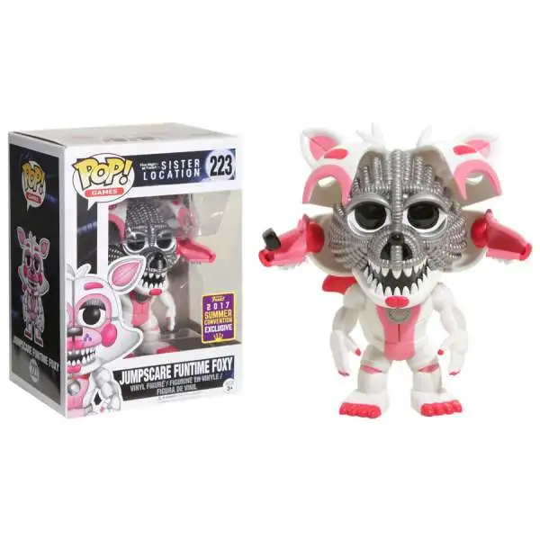Funko Five Nights at Freddy's Sister Location POP! Games Jumpscare Funtime Foxy Exclusive Vinyl Figure #223
