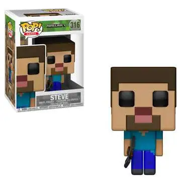 Funko Minecraft POP! Games Steve Vinyl Figure #316