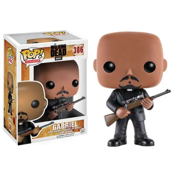 Funko The Walking Dead POP! Television Gabriel Vinyl Figure #386 [Damaged Package]