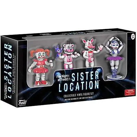 Funko Five Nights at Freddy's Sister Location 2-Inch Mini Figure 4-Pack [Damaged Package]