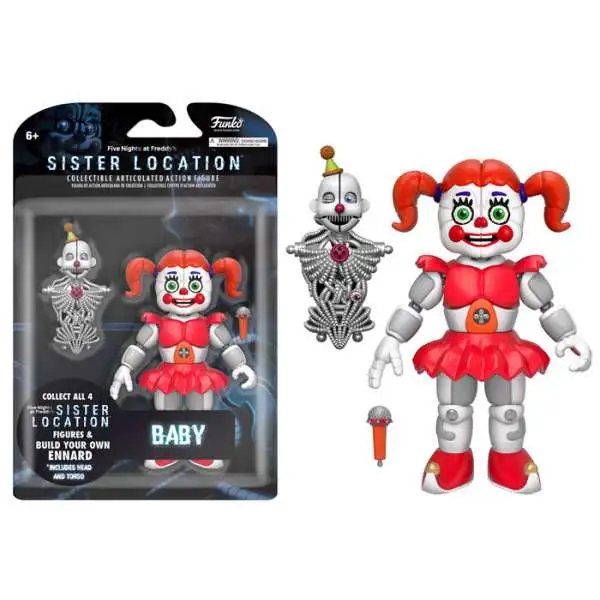 Funko Five Nights at Freddy's Sister Location Baby Action Figure [Build Ennard Part]