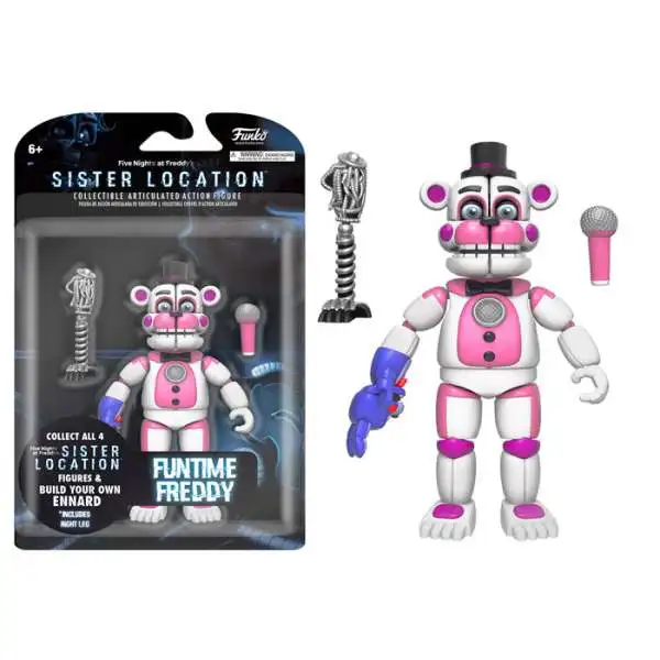 Funko Five Nights at Freddy's Sister Location Funtime Freddy Action Figure [Build Ennard Part]