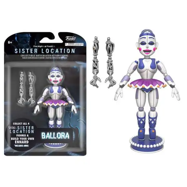 Funko Five Nights at Freddy's Sister Location Ballora Action Figure [Build Ennard Part]