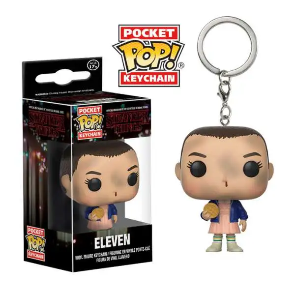 Funko Stranger Things Pocket POP! Eleven with Eggos Keychain