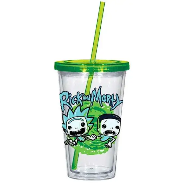 Funko Rick & Morty 16 Ounce Acrylic Cup