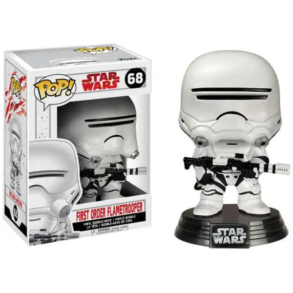 Funko The Last Jedi POP! Star Wars Flametrooper Vinyl Bobble Head #68 [Damaged Package]