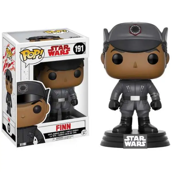 Funko The Last Jedi POP! Star Wars Finn Vinyl Bobble Head #191 [Damaged Package]