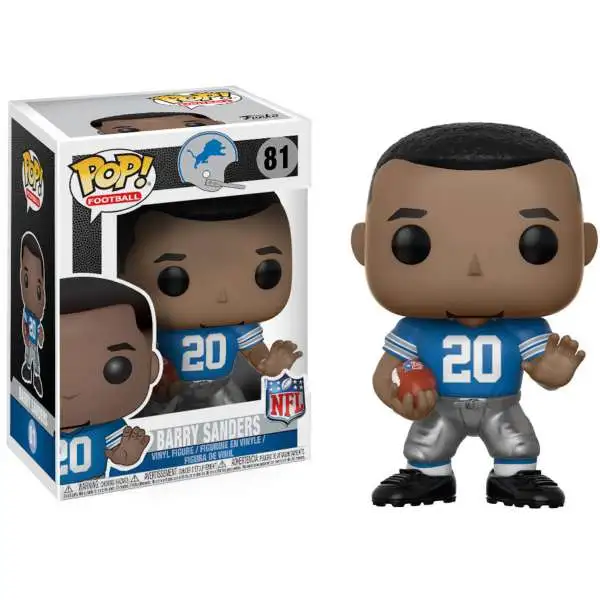 Funko NFL Detroit Lions POP! Football Barry Sanders Vinyl Figure #81 [Lions Home]