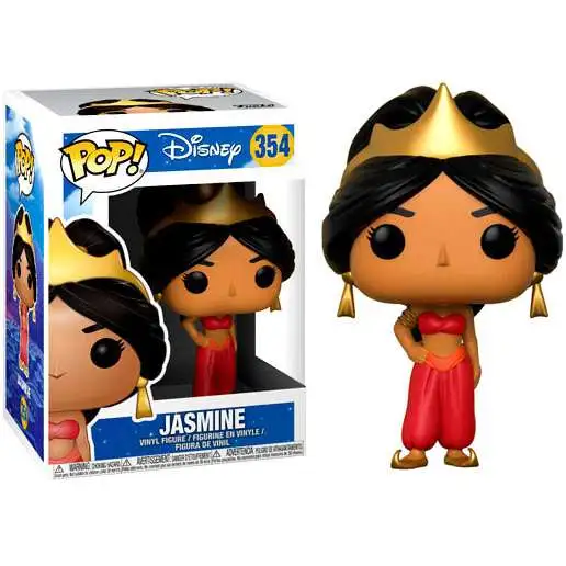 Funko Aladdin POP! Disney Jasmine Vinyl Figure #354 [Red Animated]