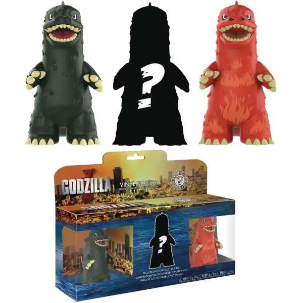 Funko Mystery Minis Godzilla Vinyl Figure 3-Pack