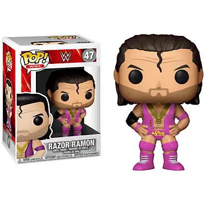 Funko WWE Wrestling POP! WWE Razor Ramon Vinyl Figure #47 [Pink Attire, Regular Version]