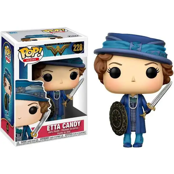 Funko DC Wonder Woman Movie POP! Heroes Etta with Sword & Shield Vinyl Figure #228