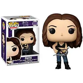 Funko Buffy The Vampire Slayer POP! Television Faith Vinyl Figure #597 [Damaged Package]