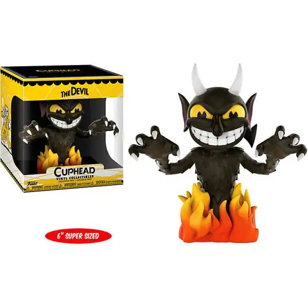 Cuphead Funko Games The Devil 6-Inch Vinyl Figure [Super-Sized, Damaged Package]