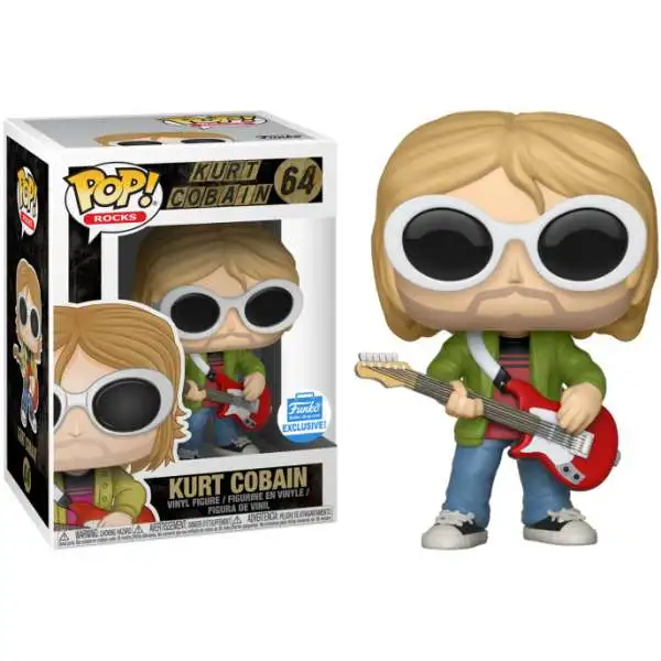 Funko Nirvana POP Rocks Kurt Cobain Exclusive Vinyl Figure 64