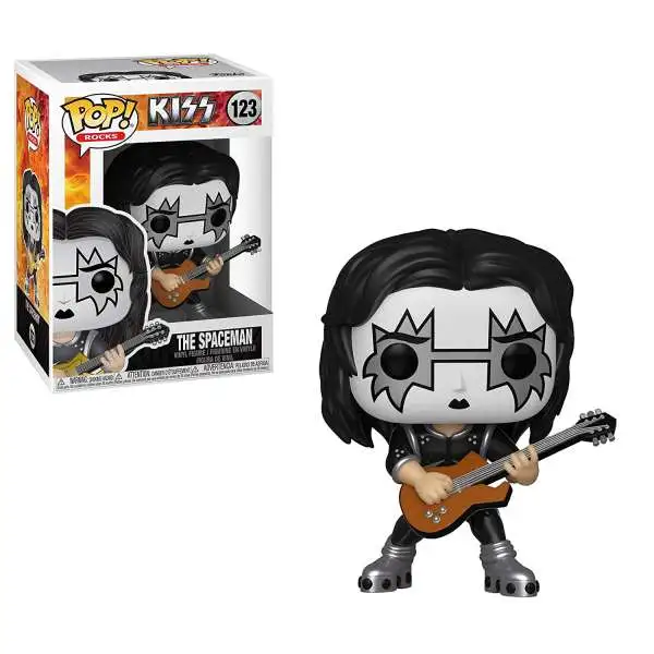 Funko KISS POP! Rocks The Spaceman Vinyl Figure #123 [Version 2, Damaged Package]