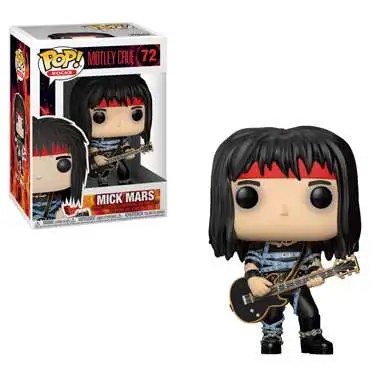 Funko Motley Crue POP! Rocks Mick Mars Vinyl Figure #72 [Damaged Package]