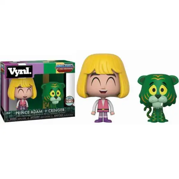 Funko Masters of the Universe Vynl. Prince Adam & Cringer Exclusive Vinyl Figure 2-Pack [Damaged Package, Specialty Series]