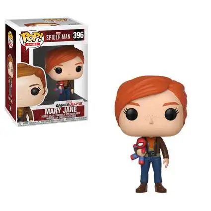 Funko Marvel Gamerverse Spider-Man POP! Games Mary Jane Vinyl Bobble Head #396 [with Plush, Damaged Package]