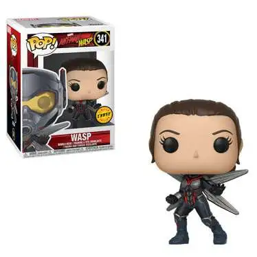 Funko Ant-Man and the Wasp POP! Marvel Wasp Vinyl Figure #341 [No Helmet, Chase Version]