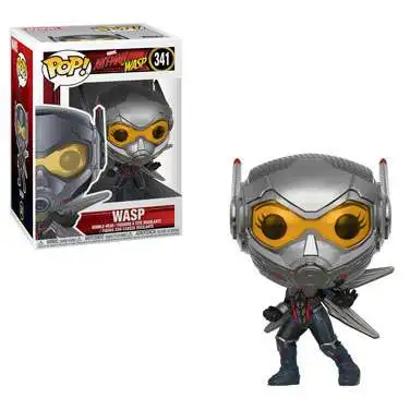 Funko Ant-Man and the Wasp POP! Marvel Wasp Vinyl Figure #341 [With Helmet, Regular Version, Damaged Package]