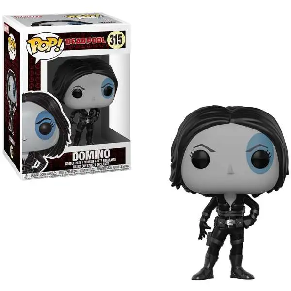 Funko X-Men POP! Marvel Domino Vinyl Bobble Head #315 [Damaged Package]