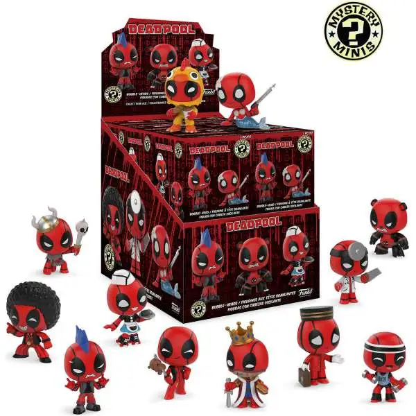 Funko Marvel Mystery Minis Deadpool Mystery Box [12 Packs]