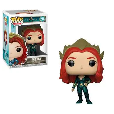 Funko DC Aquaman Movie POP! Heroes Mera Vinyl Figure #246 [Green Outfit, Damaged Package]