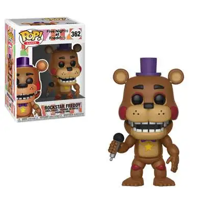 Funko Five Nights at Freddy's Pizzeria Simulator POP! Games Rockstar Freddy Vinyl Figure #362 [Damaged Package]