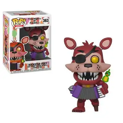 Funko Five Nights at Freddy's Pizzeria Simulator POP! Games Rockstar Foxy Vinyl Figure #363 [Damaged Package]