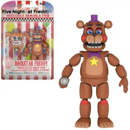 Five Nights at Freddy's SNAPS! Toy Freddy with Storage Room Playset