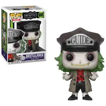 Funko POP! Movies Beetlejuice Vinyl Figure #605 [Guide Hat, Damaged Package]