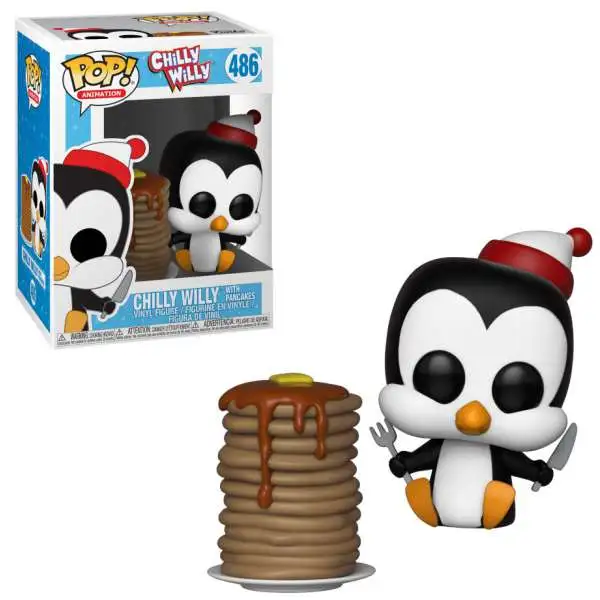 Funko POP! Animation Chilly Willy Vinyl Figure #487 [with Pancakes]