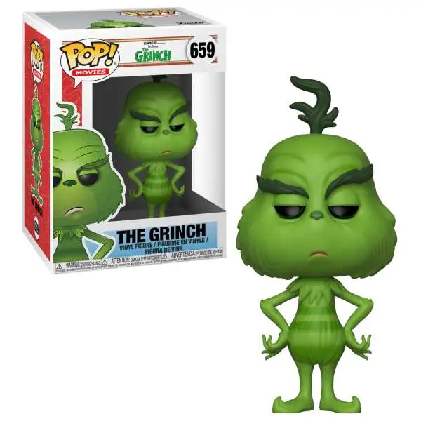 Funko Dr. Seuss POP! Movies The Grinch Vinyl Figure #659 [Damaged Package]