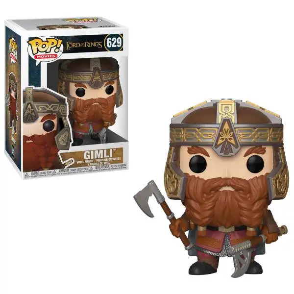 Funko Lord of the Rings POP! Movies Gimli Vinyl Figure #629 [With Ax]