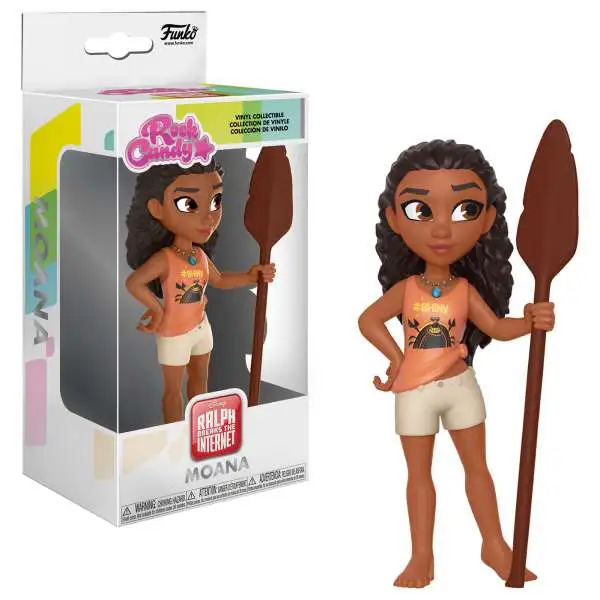 Funko Wreck It Ralph Ralph Breaks the Internet Rock Candy Moana Vinyl Figure