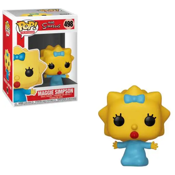 Funko The Simpsons POP! Television Maggie Simpson Vinyl Figure #498 [Damaged Package]