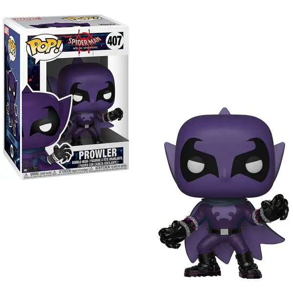 Funko Spider-Man Into the SpiderVerse POP! Marvel Prowler Vinyl Bobble Head #407