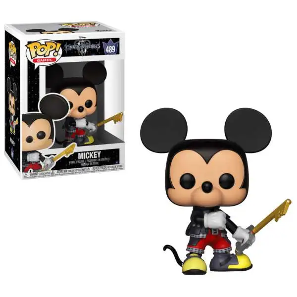 Funko Kingdom Hearts III POP! Disney Mickey Vinyl Figure #489 [Damaged Package]