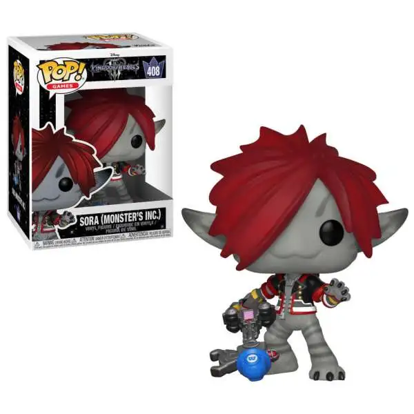 Funko Disney Kingdom Hearts III POP! Games Sora (Monsters Inc.) Vinyl Figure #408 [Damaged Package]