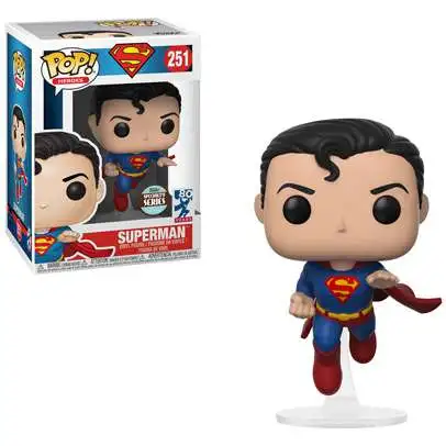 Funko DC POP! Heroes Superman Exclusive Vinyl Figure #251 [Flying, Specialty Series, Loose]