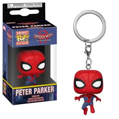 Funko Marvel Spider-Man Into the SpiderVerse Pocket POP! Peter Parker Keychain