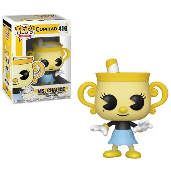Funko Cuphead POP! Games Ms. Chalice Vinyl Figure #416 [Damaged Package]