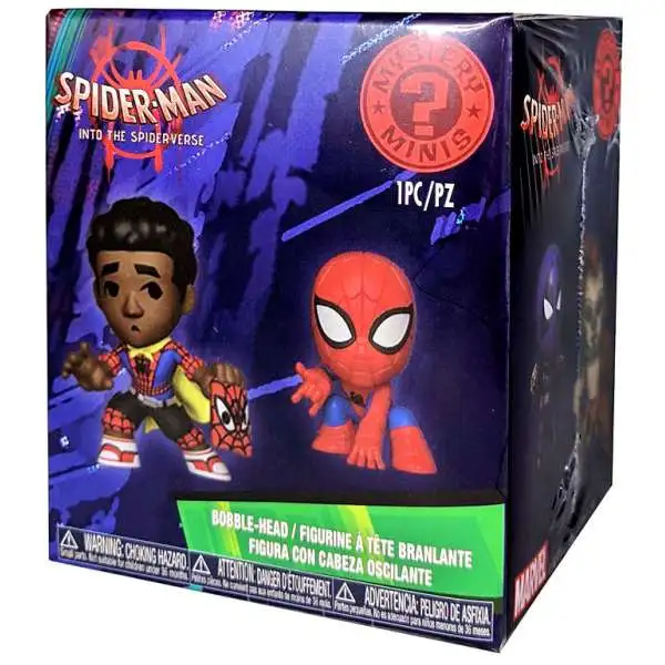 Funko Marvel Mystery Minis Spider-Man Into the SpiderVerse Mystery Pack [1 RANDOM Figure]