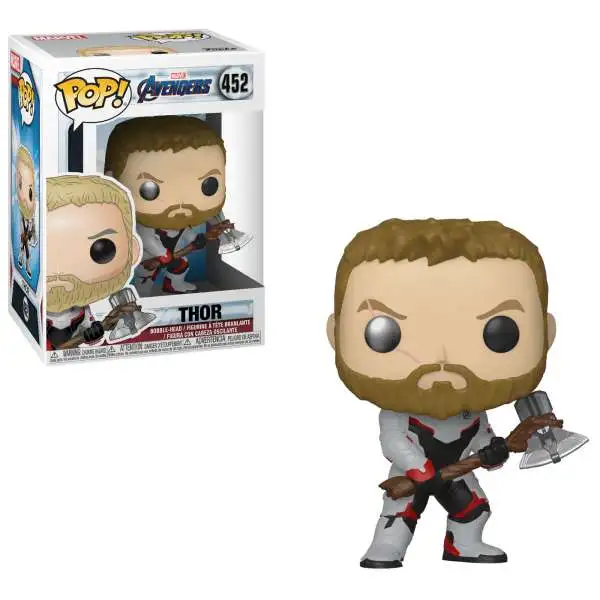 Funko Avengers Endgame POP! Marvel Thor Vinyl Figure #452 [Endgame, Damaged Package]